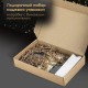 Ручка шариковая PARKER 'Jotter Core Stainless Steel GT', ежедневник А5 синий, пакет, 880889