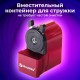 Точилка механическая BRAUBERG 'JET', металлический механизм, черный/бордовый, 222517