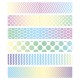 Закладки для книг МАГНИТНЫЕ, 'GRADIENT', набор 12 шт., 60x20 мм, BRAUBERG, 113170