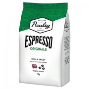 Кофе в зернах PAULIG (Паулиг) 'Espresso Originale', натуральный, 1 кг, вакуумная упаковка, 16727