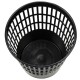 Корзина для бумаг БОЛЬШАЯ, 16 л, сетчатая, черная, BRAUBERG-MAXI, 231165
