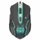 Мышь проводная игровая DEFENDER Skull GM-180L, USB, 5 кнопок + 1 колесо-кнопка, оптическая, черная, 52180