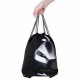 Мешок для обуви BRAUBERG PREMIUM, карман, подкладка, светоотражайка, 43х33 см, 'Black car', 271623
