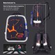 Ранец BRAUBERG FIT, 2 отделения, 'Лава', 38х27х14 см, 270617