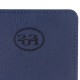 Ежедневник датированный 2021 МАЛЫЙ ФОРМАТ (100х150 мм) А6, BRAUBERG 'Favorite', кожзам, темно-синий, 111423