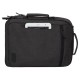 Рюкзак GRIZZLY деловой, 2 отделения, карман для ноутбука, черный, 43x32x12 см, RQ-013-2/2