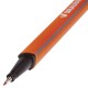 Ручка капиллярная BRAUBERG 'Aero', ОРАНЖЕВАЯ, трехгранная, металлический наконечник, линия письма 0,4 мм, 142249