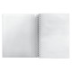 Скетчбук, белая бумага 100 г/м2, 175х205 мм, 80 л., гребень, 'Artist', (A257821), A257821