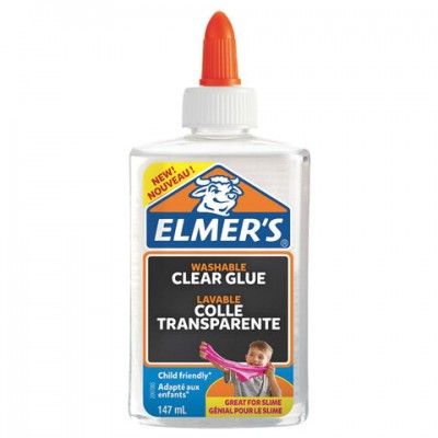 Клей для слаймов канцелярский ELMERS 'Clear Glue', 147 мл (1 слайм), 2077929