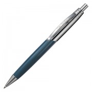 Ручка подарочная шариковая PIERRE CARDIN (Пьер Карден) 'Easy', корпус серо-голубой, латунь, хром, синяя, PC5906BP