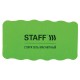 Стиратели магнитные для магнитно-маркерной доски, 57х107 мм, КОМПЛЕКТ 10 ШТ., STAFF 'Basic', зеленые, 237510