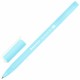Ручка шариковая BRAUBERG SOFT TOUCH STICK 'PASTEL' СИНЯЯ, мягкое покрытие, корпус ассорти, узел 0,7 мм, 143698