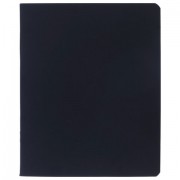 Тетрадь А5 48 л., HATBER, скоба, клетка, Soft-touch ламинация, SoloMatte 'Черный бархат', 092723, 48Т5лВ1