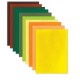 Цветной фетр для творчества, А4, ОСТРОВ СОКРОВИЩ, 10 листов, 10 цветов, толщина 1 мм, 'Летний', 660654