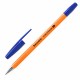 Ручки шариковые BRAUBERG 'M-500 ORANGE', НАБОР 4 шт., СИНИЕ, узел 0,7 мм, линия письма 0,35 мм, 143950