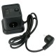 Сетевой фильтр CABLEXPERT Tower, 4 розетки, 10 А, 1 x Type-C PD, 20 Вт, 2 х USB, 2 м, черный, TWR-4-CU2-B-2