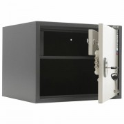 Шкаф металлический для документов ПРАКТИК 'SL-32Т' ГРАФИТ, в320*ш420*г350мм, 11 кг, сварной, S10799030502