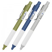 Ручка шариковая автоматическая с грипом BRAUBERG 'ASSISTANT', СИНЯЯ, пишущий узел 0,5 мм, линия письма 0,35 мм, 144465