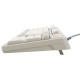 Клавиатура проводная бесшумная USB, 102+98 клавиш, LED-подсветка, SONNEN K620, слоновая кость / серая, 513950