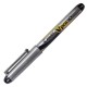 Ручка перьевая PILOT V-Pen, ЧЕРНАЯ, корпус серый, линия письма 0,58 мм, SVP-4M B