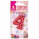 Свеча-цифра для торта '4' 'С глазками', 6 см, ЗОЛОТАЯ СКАЗКА, с держателем, в блистере, 591407