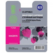 Картридж струйный CACTUS (CS-EPT0823) для EPSON Stylus R270/R390/ RX590, пурпурный