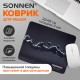Коврик для мыши SONNEN 'DROPS', резина + ткань, 220х180х3 мм, 513290