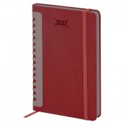 Ежедневник датированный 2022 А5 (138х213мм) BRAUBERG Original бирюзовый, код, 112839