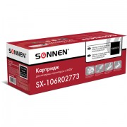 Картридж лазерный SONNEN (SX-106R02773) для XEROX Phaser 3020/WC3025, ресурс 1500 стр, 364085