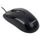Мышь проводная БЕСШУМНАЯ USB, 1200 dpi, 2 кнопки + колесо-кнопка, оптическая, SONNEN K520, черная, 513944