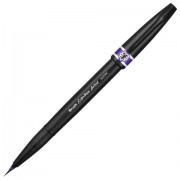 Ручка-кисть PENTEL (Япония) 'Brush Sign Pen Artist', линия письма 0,5-5 мм, фиолетовая, SESF30C-V