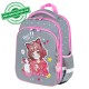 Ранец BRAUBERG QUADRO, 3 отделения, с брелком, 'Anime friends', 37х28х18 см, 272022
