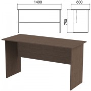 Стол письменный 'Канц', 1400х600х750 мм, цвет венге (КОМПЛЕКТ)