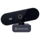 Веб-камера DEFENDER G-lens 2580, Full HD, 2 Мп, микрофон, USB 2.0, регулируемый крепеж, черная, 63112