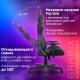 Кресло компьютерное BRABIX 'GT Carbon GM-115', две подушки, экокожа, черное, 531932