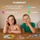 Пазлы картонные 12 элементов + 35 элементов, КОМПЛЕКТ 32 шт., поле 17,5х13 см, РЫЖИЙ КОТ