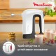 Миксер MOULINEX HM460110, 500 Вт, 5 скоростей, 2 венчика, 2 крюка для теста, белый, 7211004400