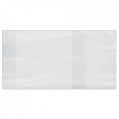 Обложка ПВХ для учебника ПИФАГОР, размер универсальный, прозрачная, плотная, 100 мкм, 230х450 мм, 227484