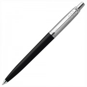 Ручка шариковая PARKER 'Jotter Orig Black', корпус черный, детали нержавеющая сталь, синяя, RG0033010