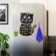 Доска на холодильник магнитно-меловая 30х40 см 'Pussy Cat' с набором аксессуаров, BRAUBERG, 237840