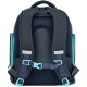 Рюкзак BRAUBERG CLASSIC, легкий каркас, премиум материал, 'Dandelions', синий, 37x32х21 см, 270582