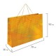 Пакет подарочный (1 шт.) 70x16x50 см, 'BIG SIZE', голография, ассорти 3 цвета, ЗОЛОТАЯ СКАЗКА, 609732