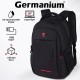 Рюкзак GERMANIUM UPGRADE универсальный, 3 отделения, отделение для ноутбука, USB-порт, 'UP-2', черный, 47х33х21 см, 271666
