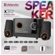 Колонки компьютерные DEFENDER X362, 2.1, 36 Вт, Bluetooth, FM-тюнер, пластик, черные, 65362