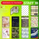 Обложка для паспорта 'Cool Mix 3', мягкая вставка изолон, 10 дизайнов ассорти, цветной принт, ПВХ, STAFF, 238860