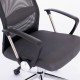 Кресло офисное BRABIX 'Flight R EX-541', хром, ткань TW, сетка, черное/серое, 532518