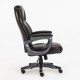 Кресло офисное BRABIX PREMIUM 'Favorite EX-577', пружинный блок, рециклир. кожа, коричневое, 531936