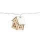 Электрогирлянда-нить комнатная 'Домики дерево', 2 м, 10 LED, теплый белый, на батарейках, ЗОЛОТАЯ СКАЗКА, 591728