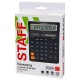 Калькулятор настольный STAFF STF-888-New (202x158 мм), 12 разрядов, двойное питание, черный, 273831