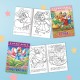 Книжка-раскраска 'Любимые сказки №1', КОМПЛЕКТ 10 шт., 16 стр., 210х290 мм, HATBER